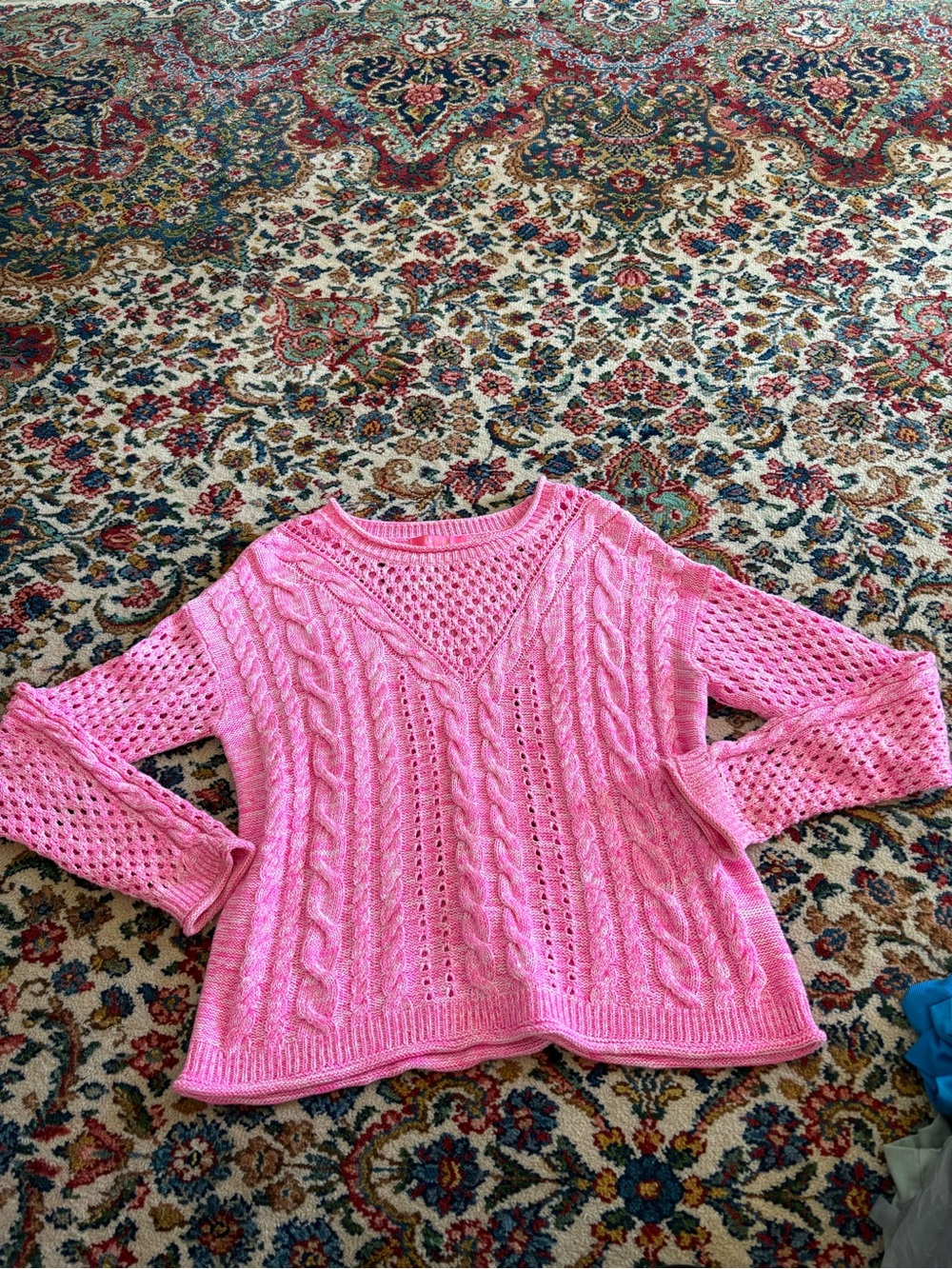 Lilly Pulitzer Macy Sweater Plumeria Pink